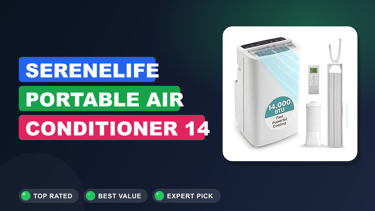 SereneLife Portable Air Conditioner 14 Review