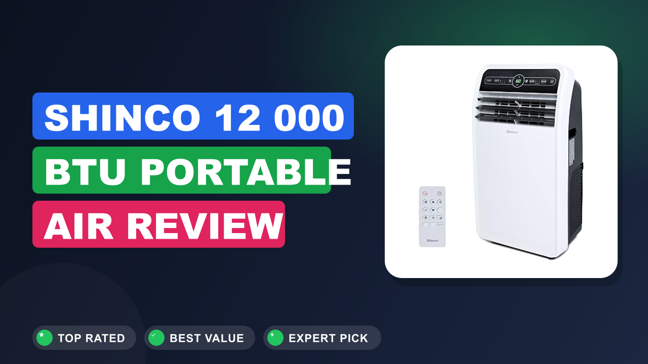 Shinco 12 000 BTU Portable Air Review
