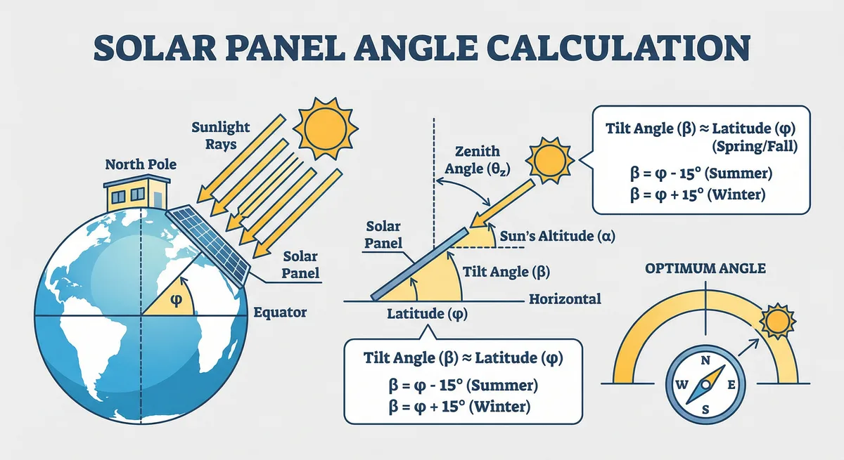 solar panel angle
