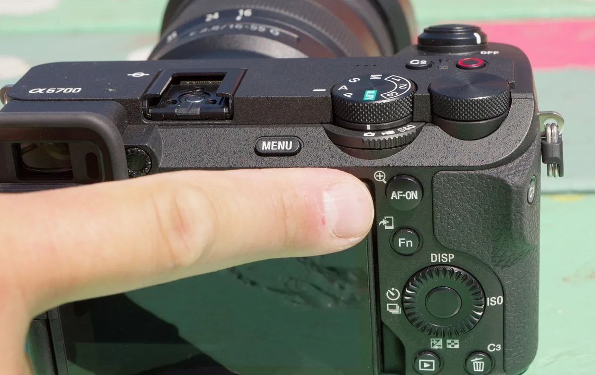 Sony A6700 how to reset