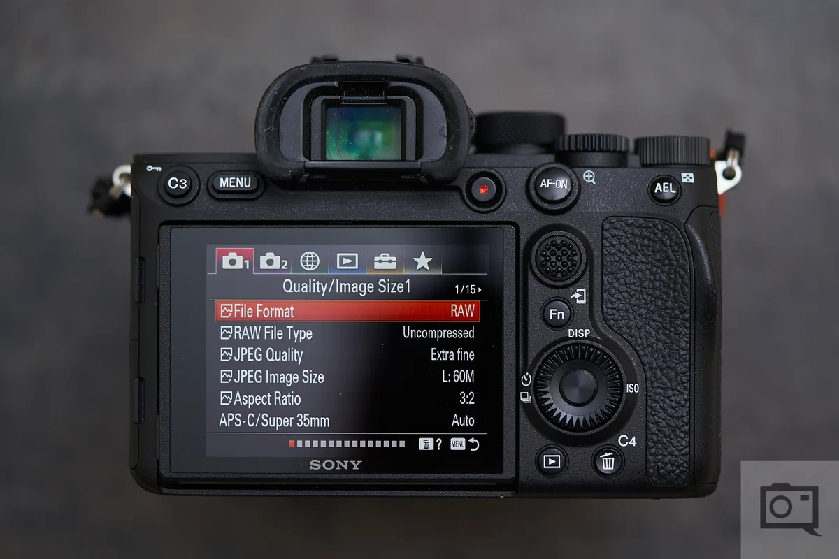 Sony A7 IV touchscreen problems