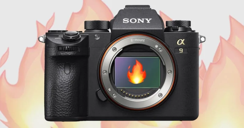 Sony A9 III overheating warning