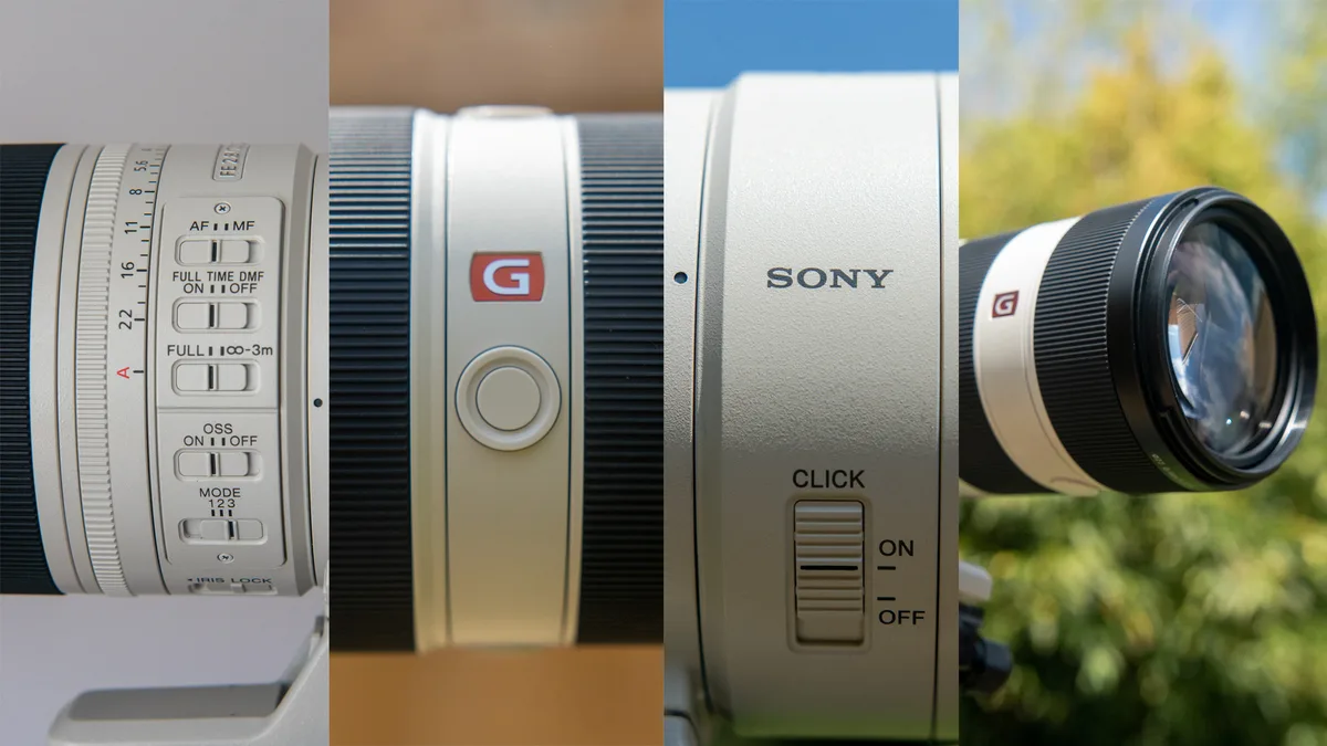 Sony lens focus limiter