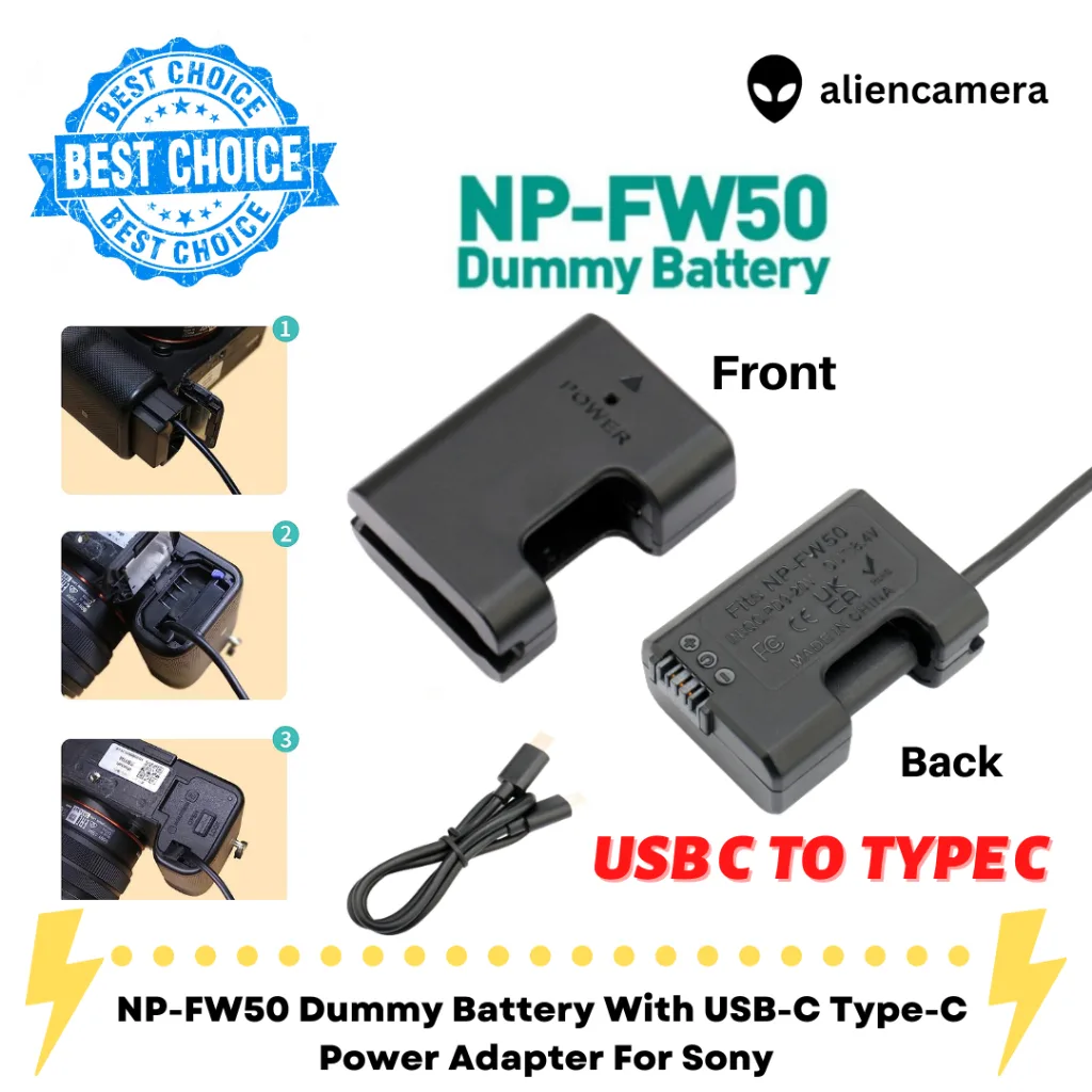 Sony NP-FW50 dummy battery