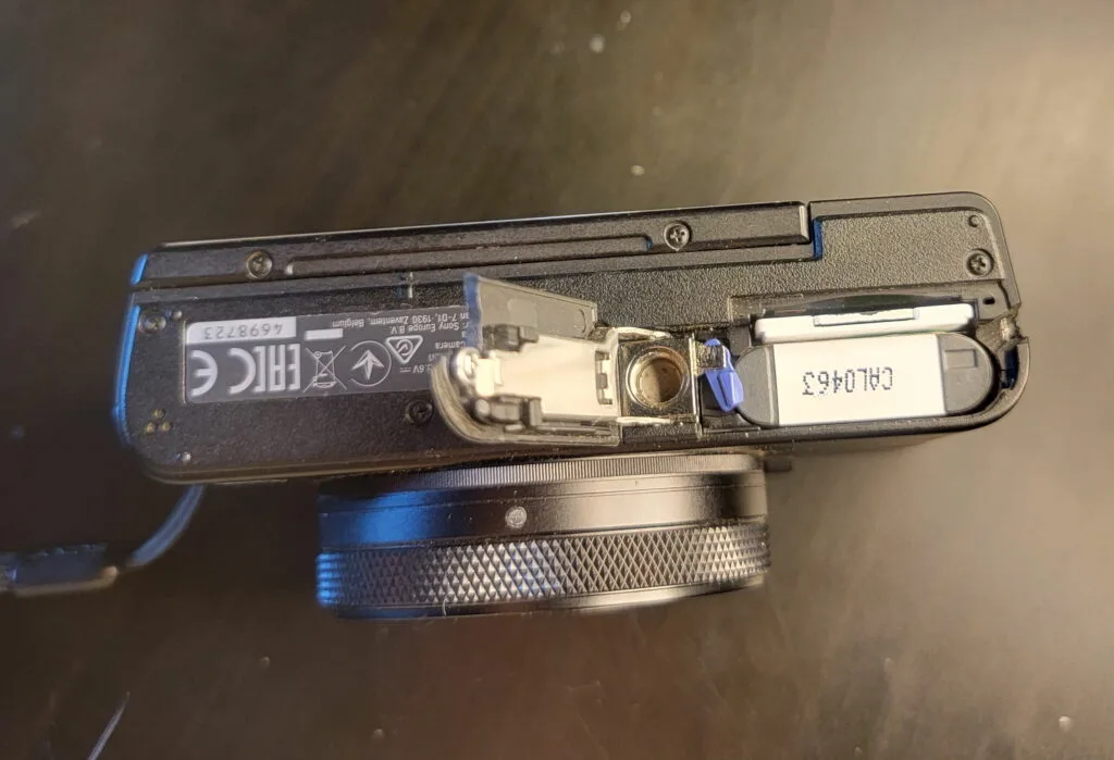 Sony RX100 VII battery problems