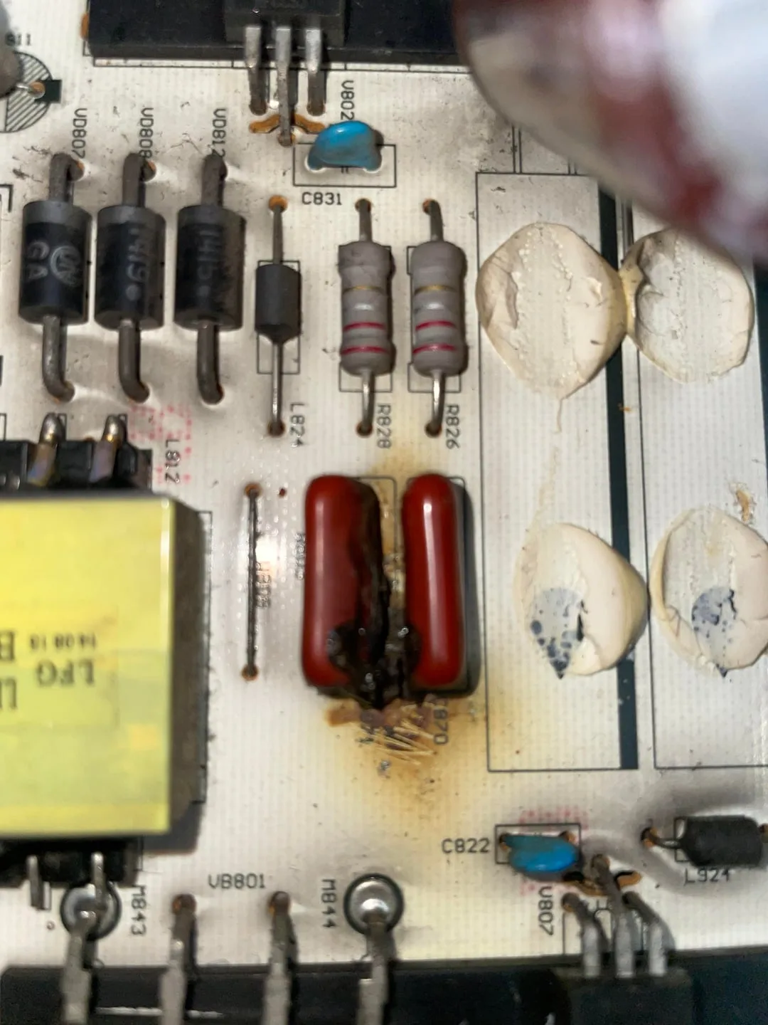 Sony TV power supply board