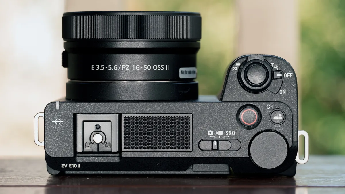 Sony ZV-E10 II touch tracking