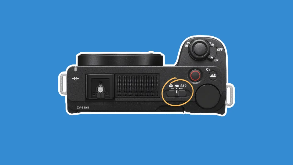 Sony ZV-E10 mode dial