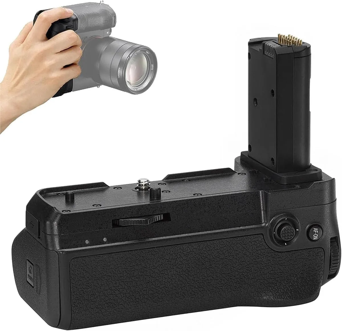 spare batteries and battery grip