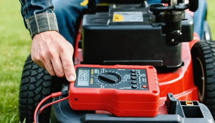 Spartan multimeter battery test