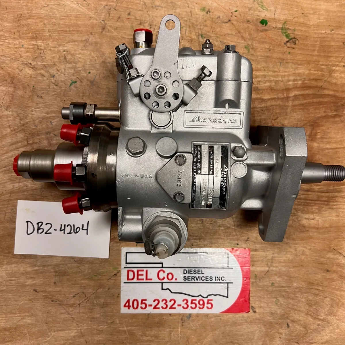 Stanadyne DB2 pump model identification