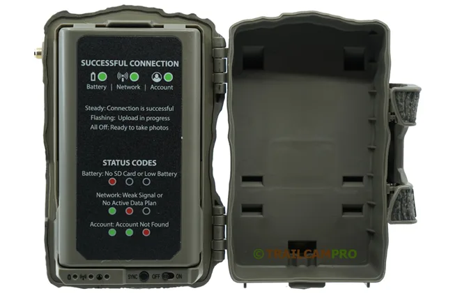 Stealth Cam Fusion LED status