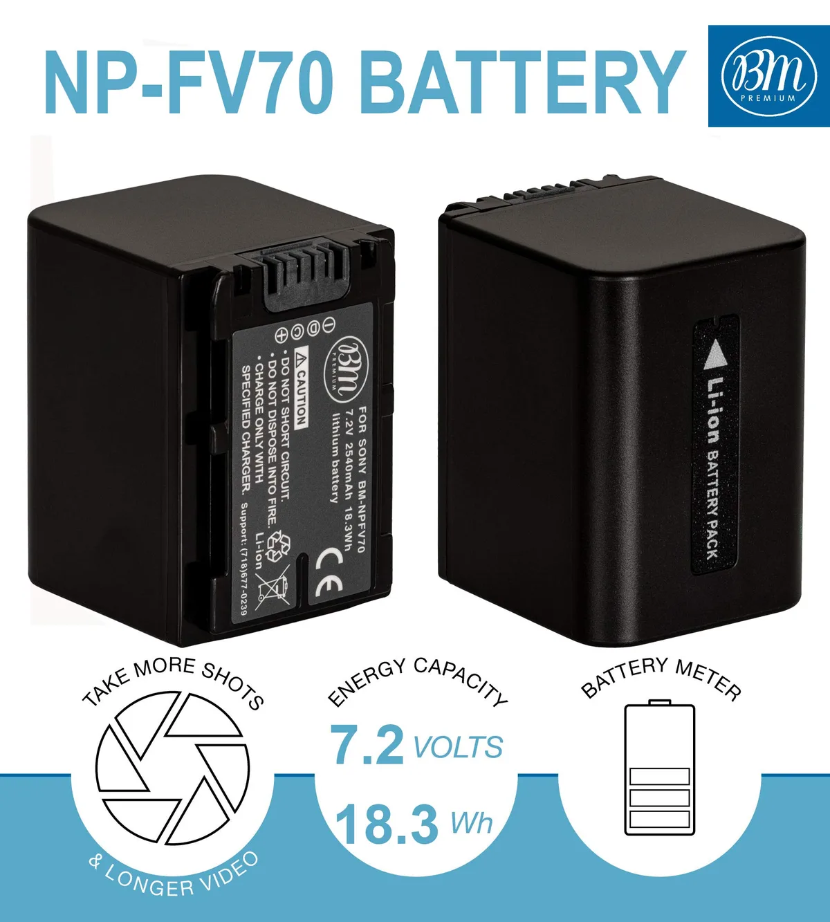 swollen battery Sony camcorder