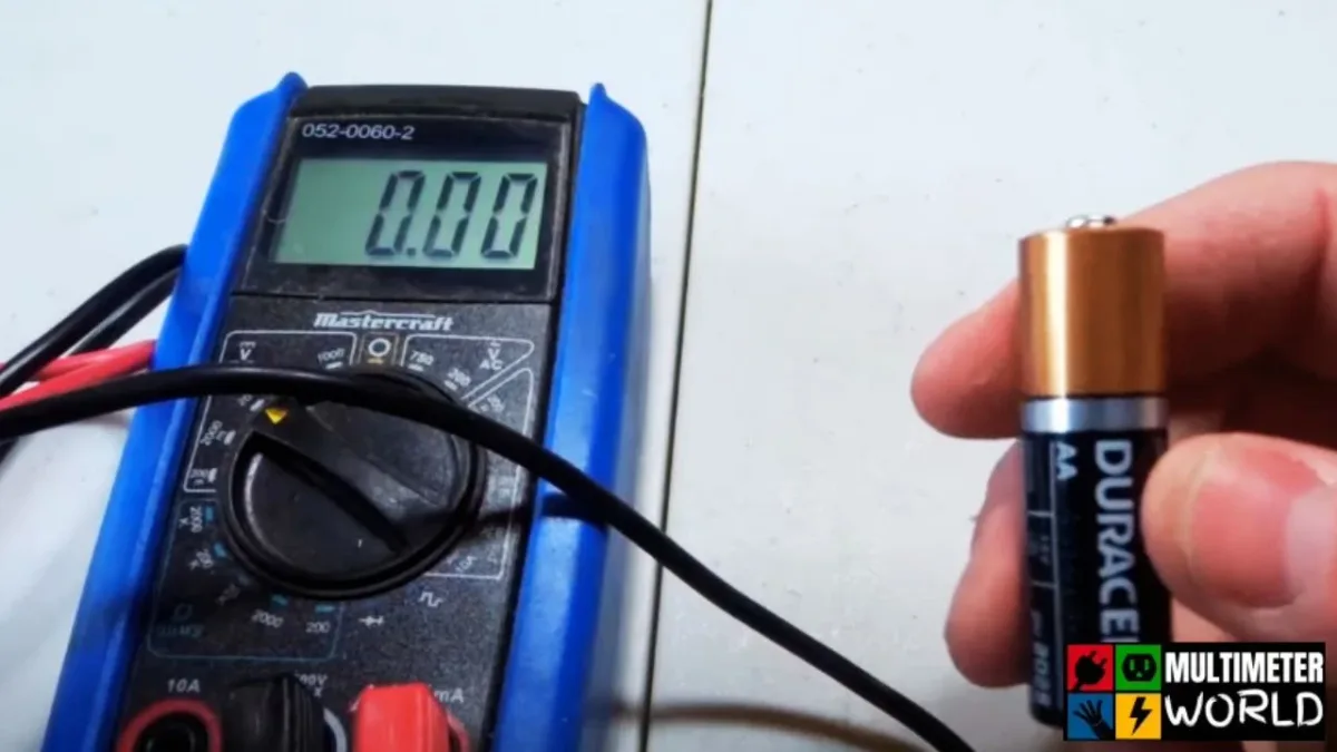 Testing individual battery voltage with multimeter