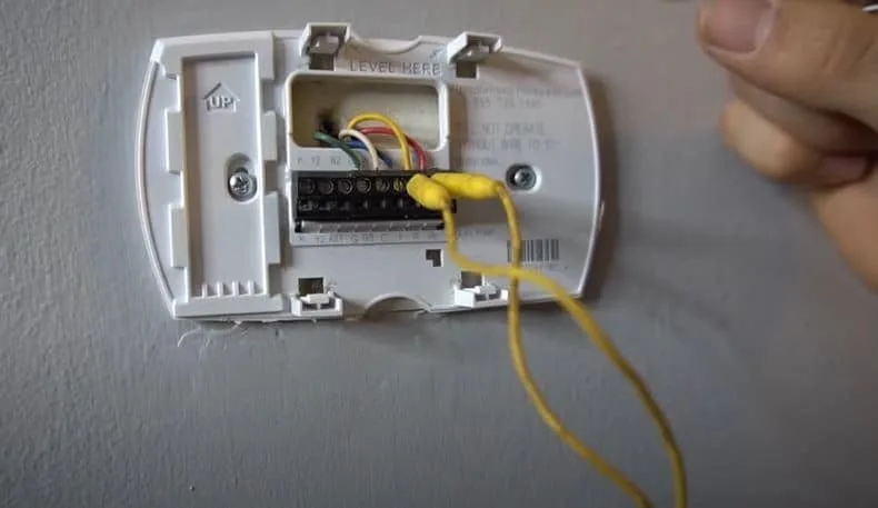 thermostat jumper wire test