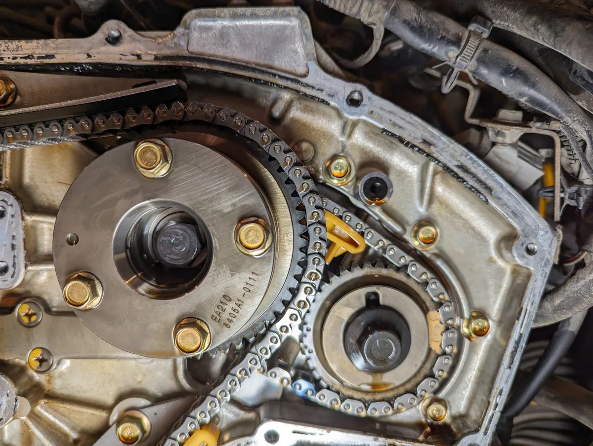 Timing chain failure