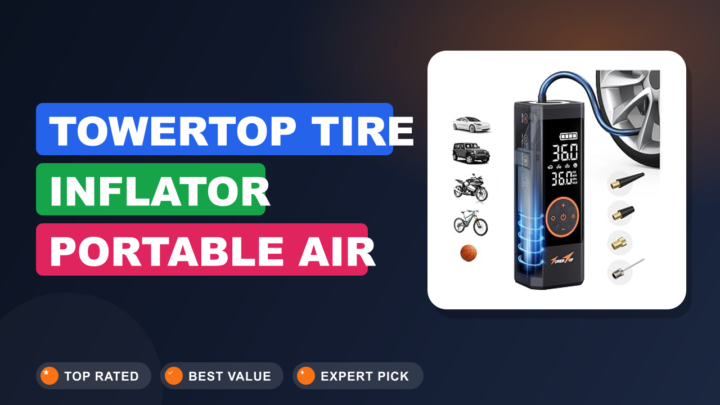 TowerTop Tire Inflator Portable Air Compressor Review
