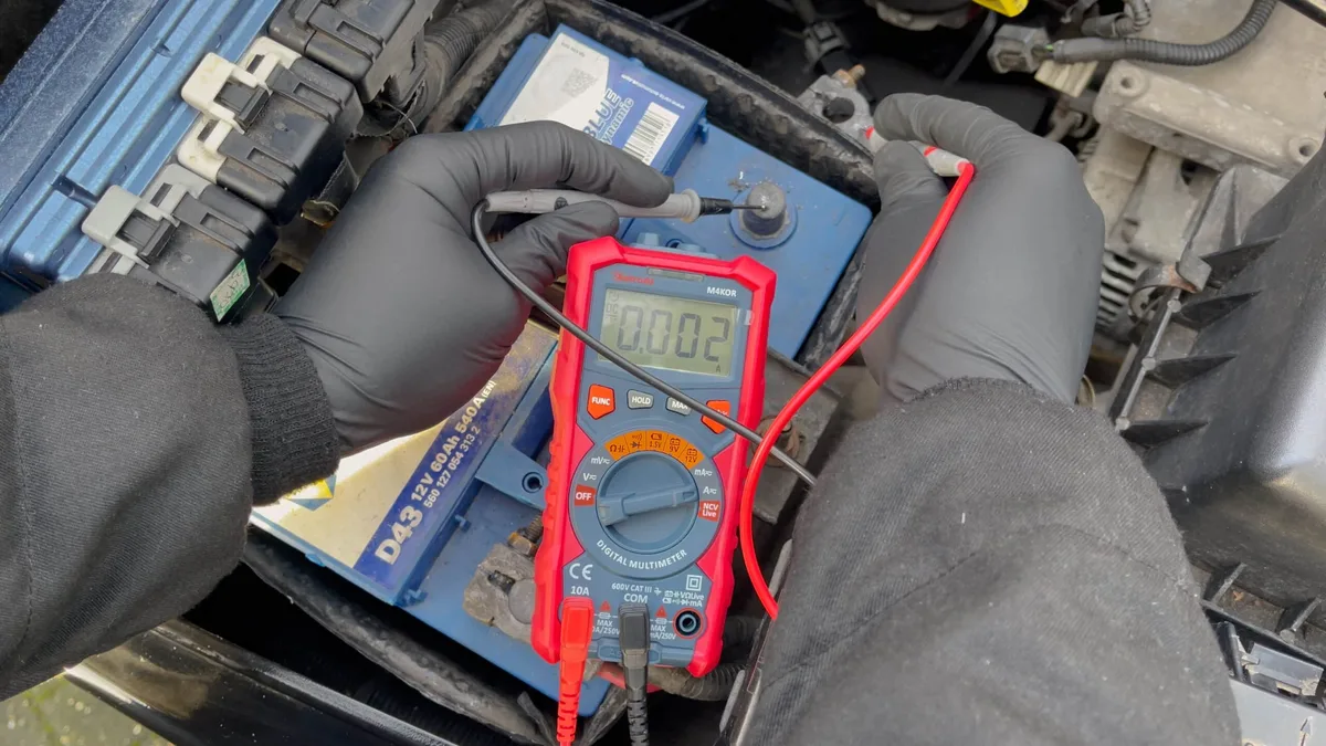 Toyota DCM parasitic draw test