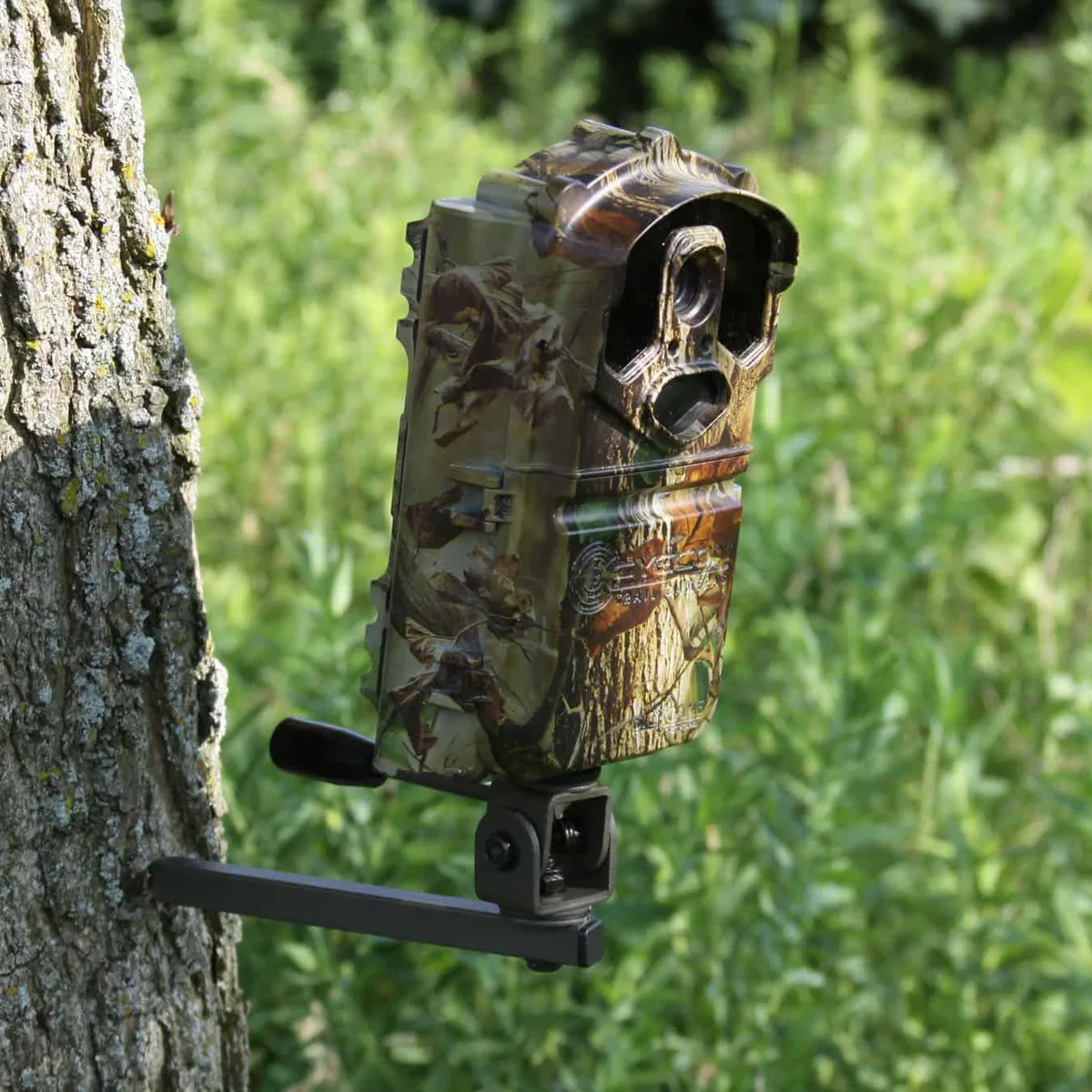 trail camera aiming angle
