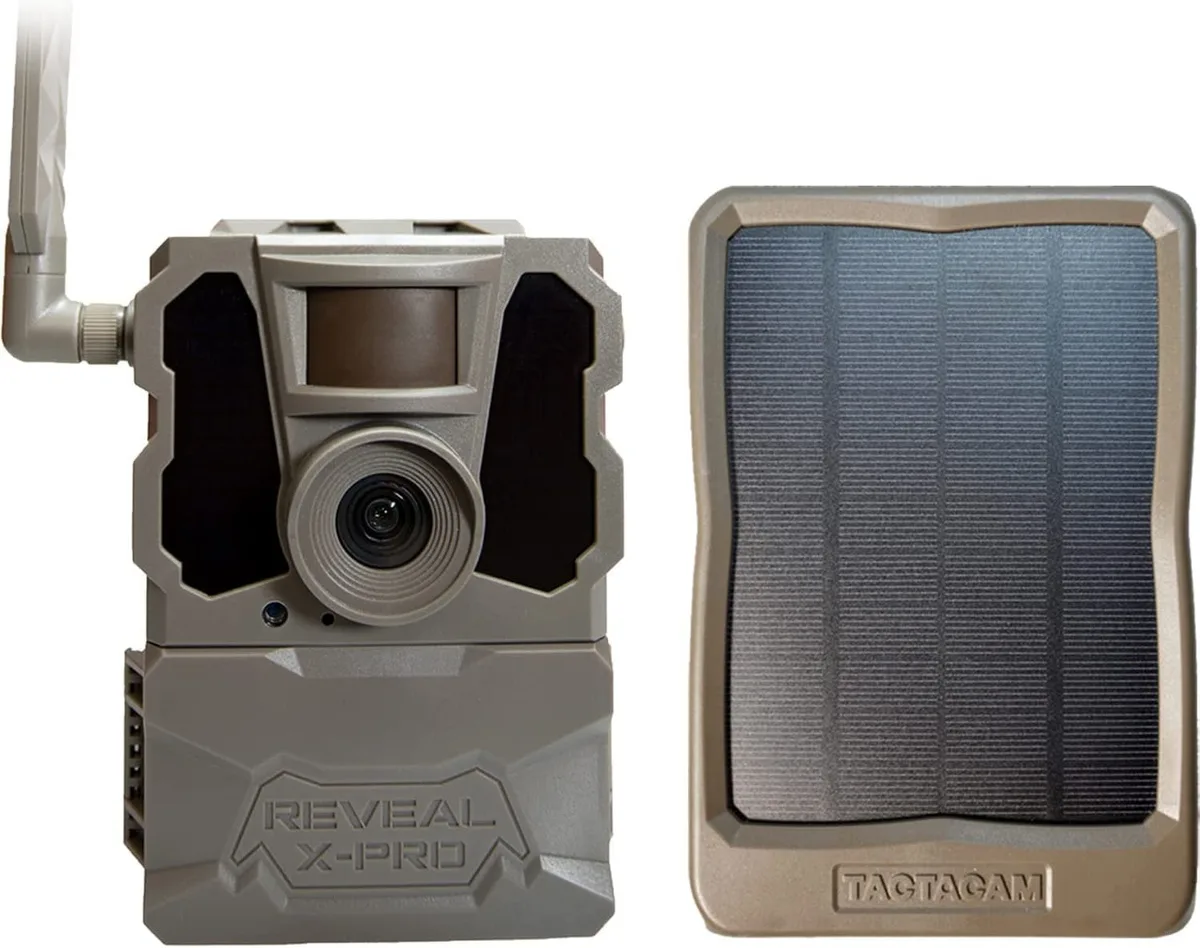 trail camera with blank photo display