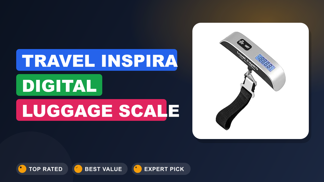 travel inspira Digital Luggage Scale Review