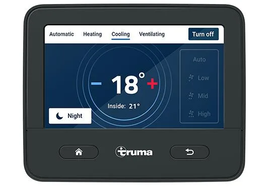 Truma iNet X control panel