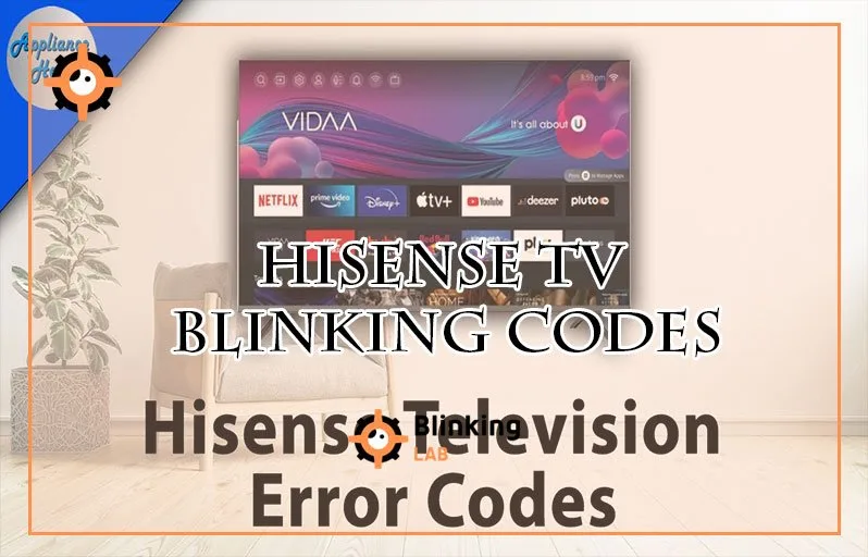 TV blink code diagram