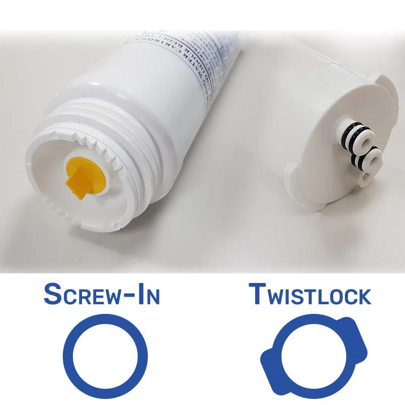 twist and lock filter installation