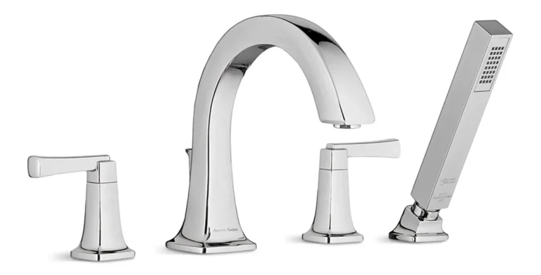 Two-handle bathtub faucet (complete assembly)