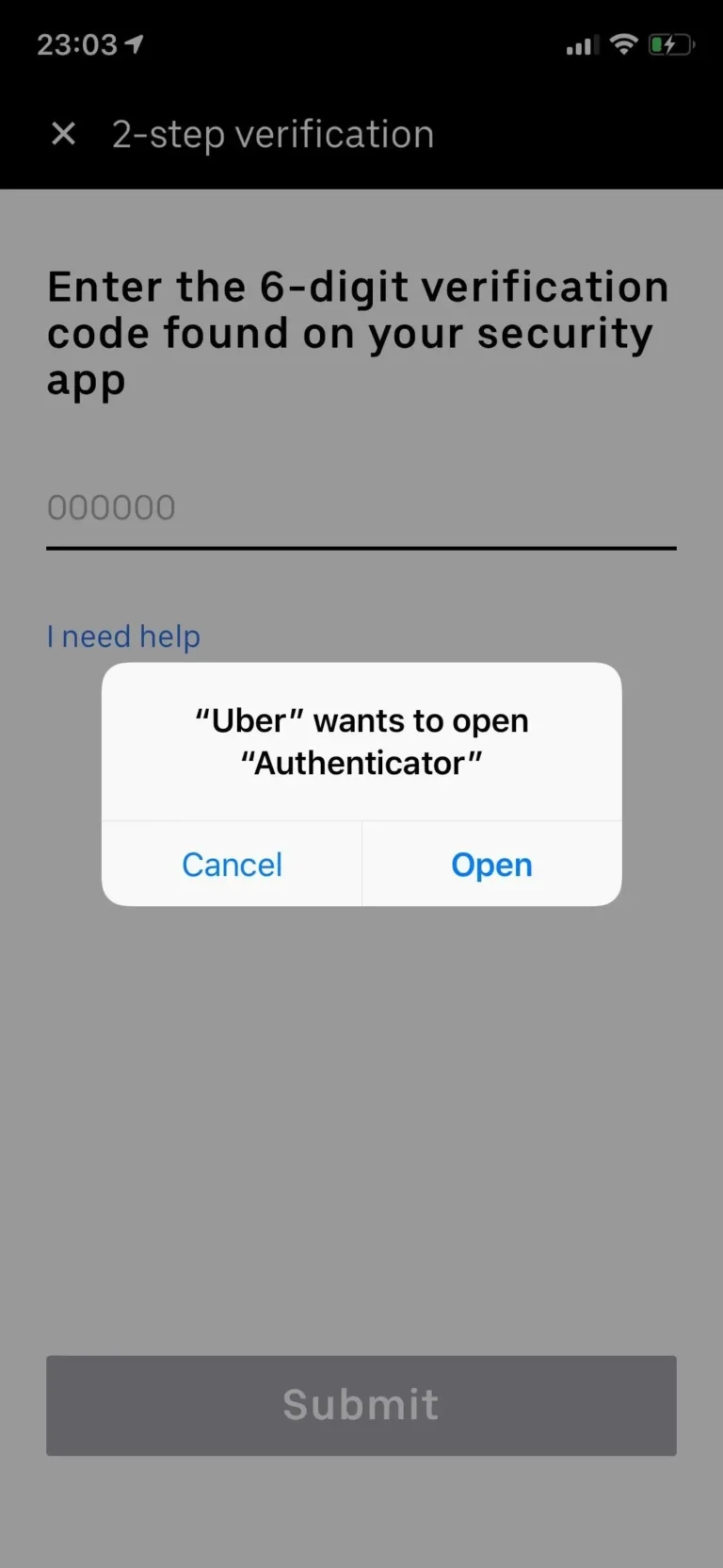 Uber Text Go To 827 222 Not Working