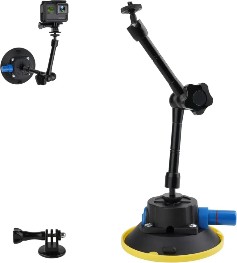 underwater camera mount on boat hull