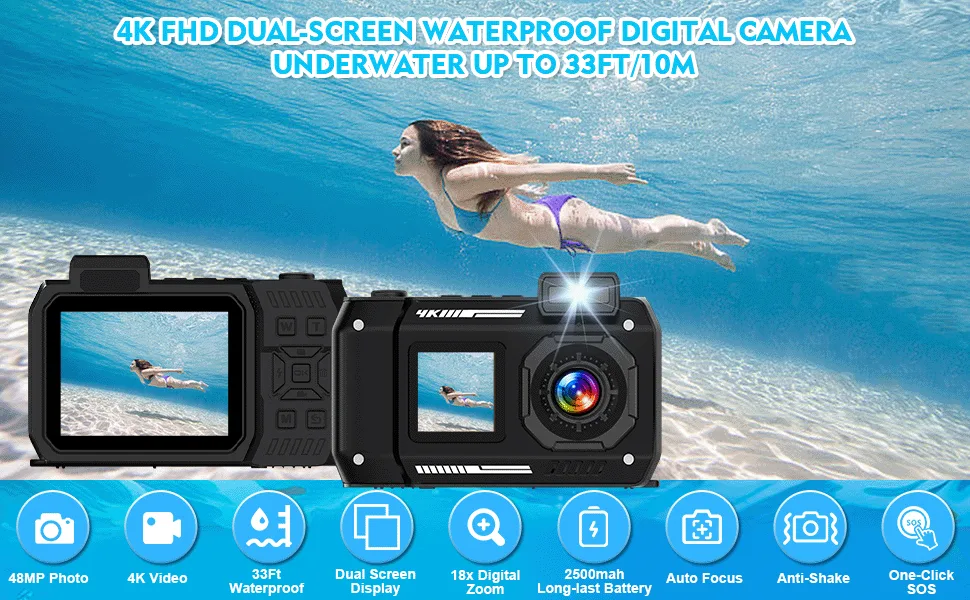 underwater camera workflow