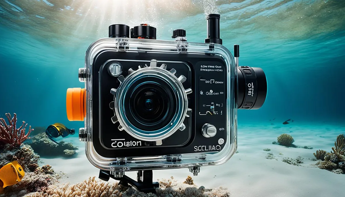 underwater housing rinse procedure