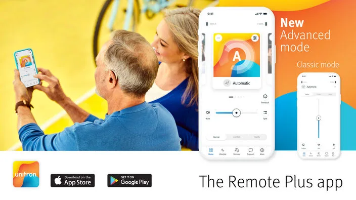 Unitron Remote Plus app