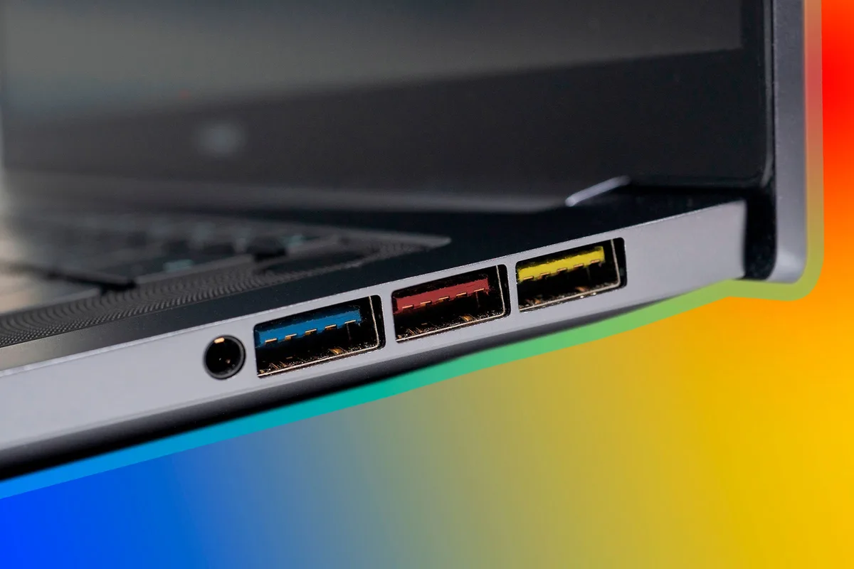 USB 3.0 port identification