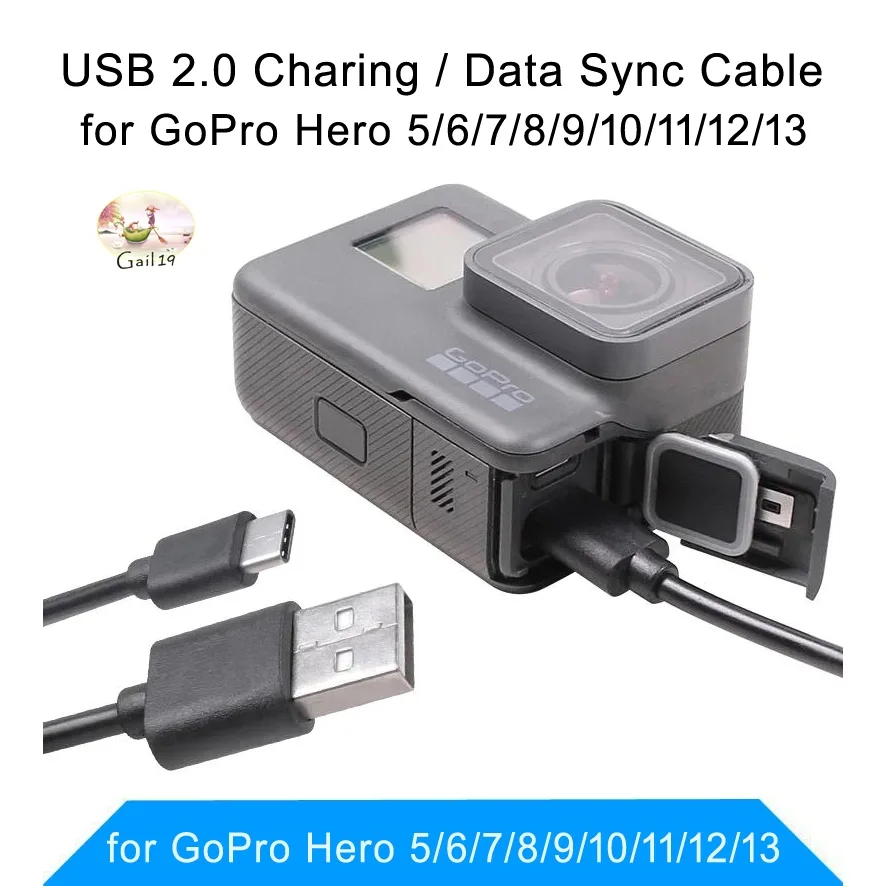 USB cable connection