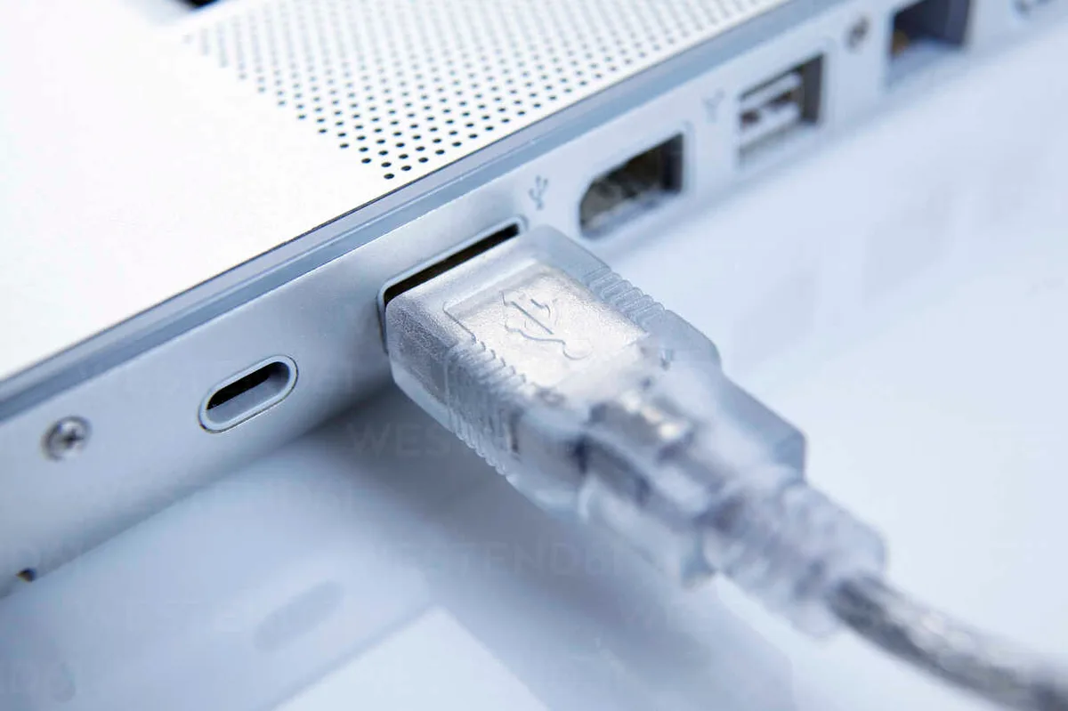 USB connection