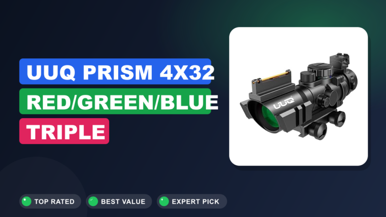 UUQ Prism 4x32 Red/Green/Blue Triple Illuminated Review