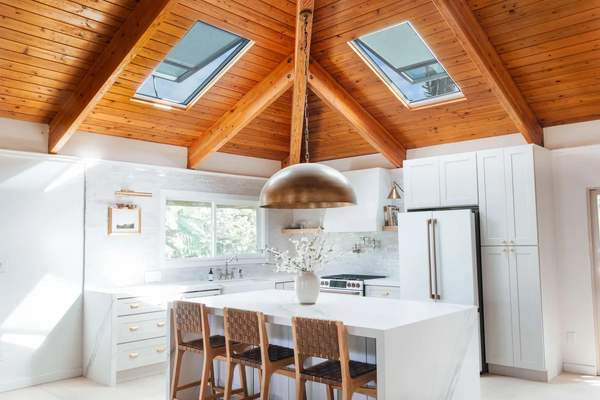 vaulted ceilings