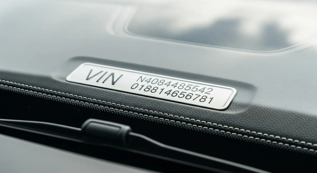 Vehicle Identification Number (VIN)