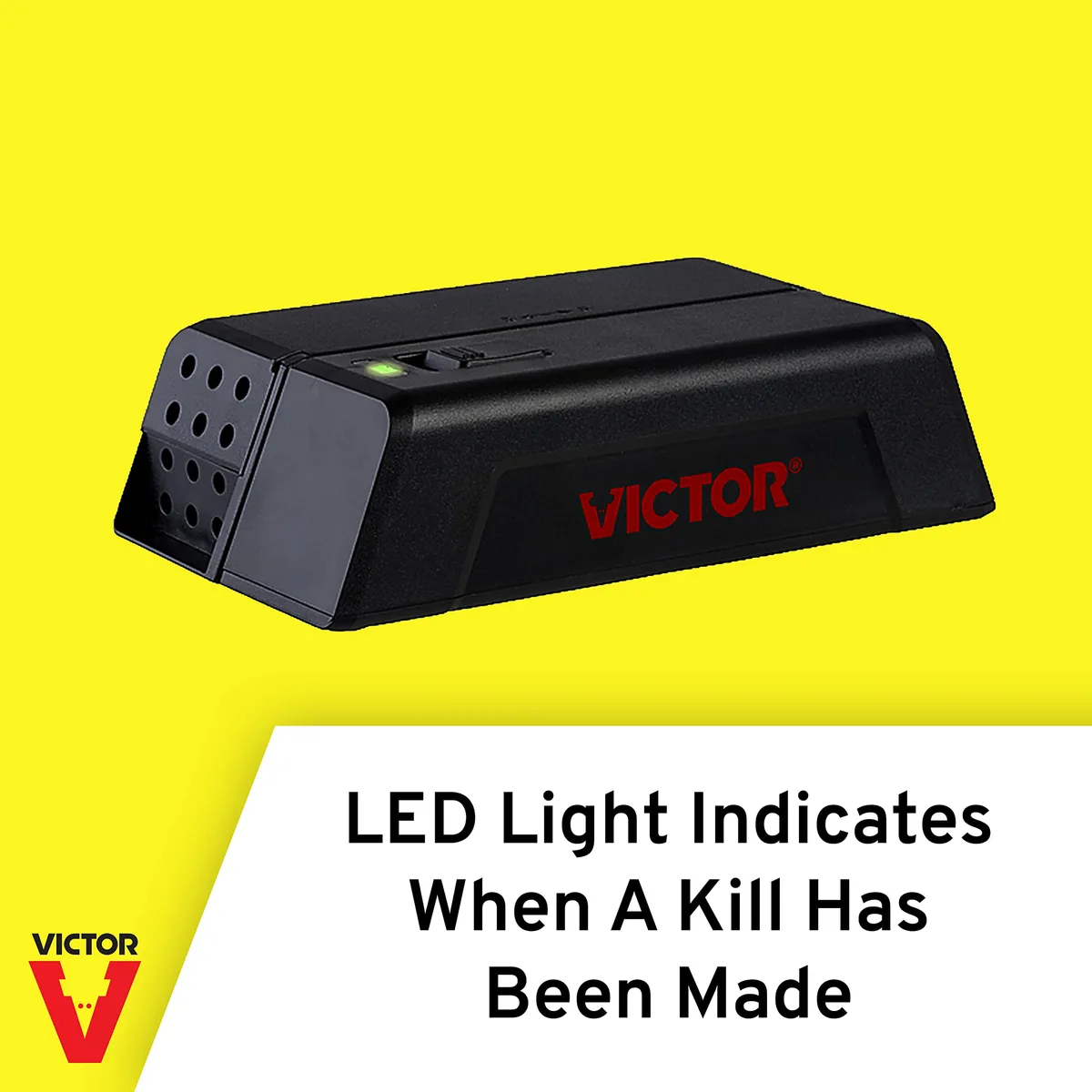 Victor M250 LED indicator