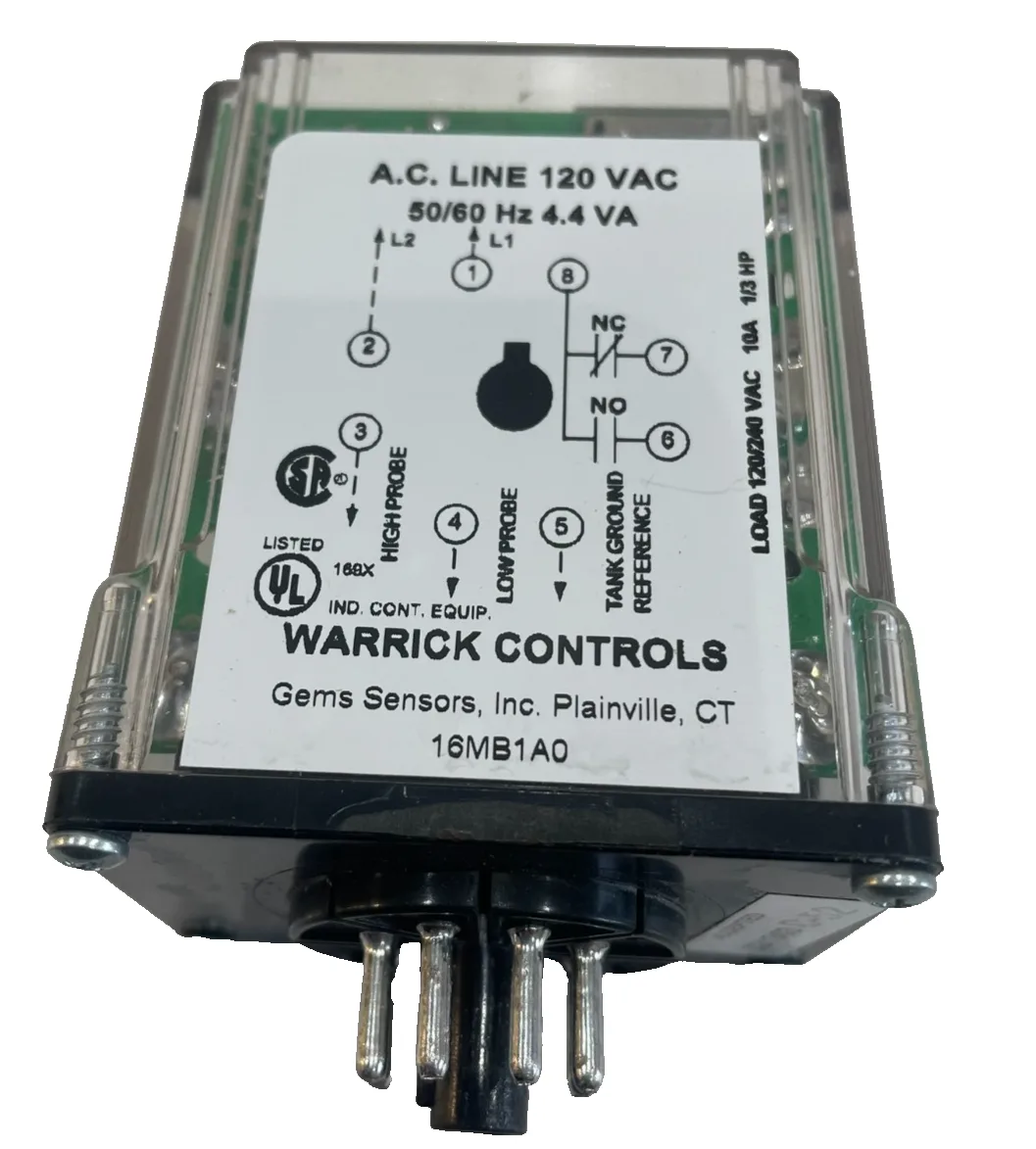 Warrick Level Controls Troubleshooting