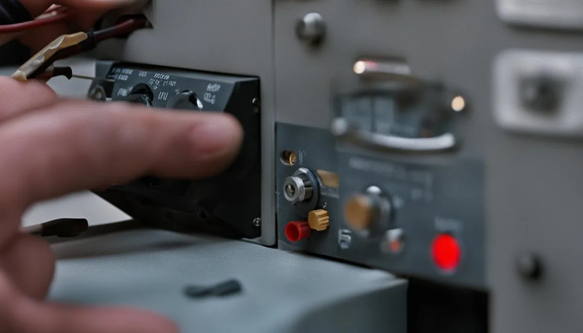 washer lid switch multimeter test