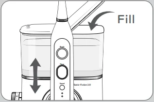 Waterpik filter screen