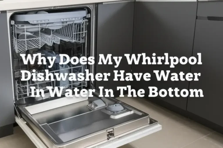 Whirlpool dishwasher not draining