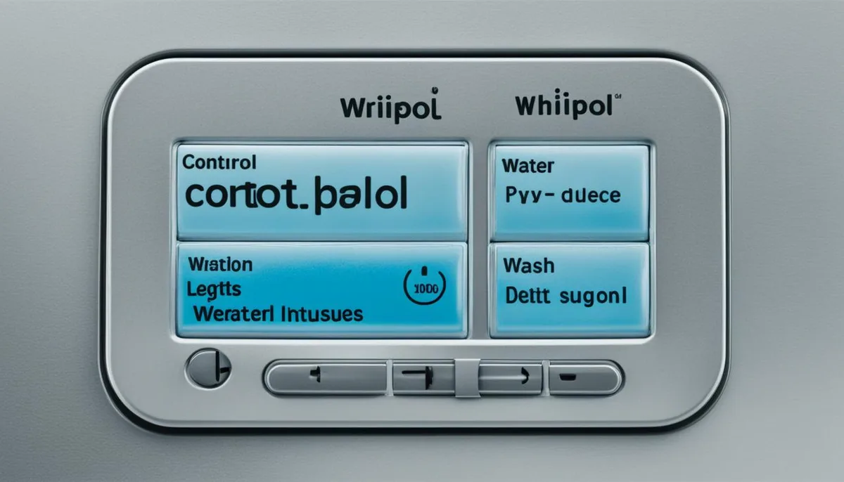 Whirlpool Dishwasher Troubleshooting Codes