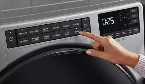 Whirlpool Duet diagnostic mode