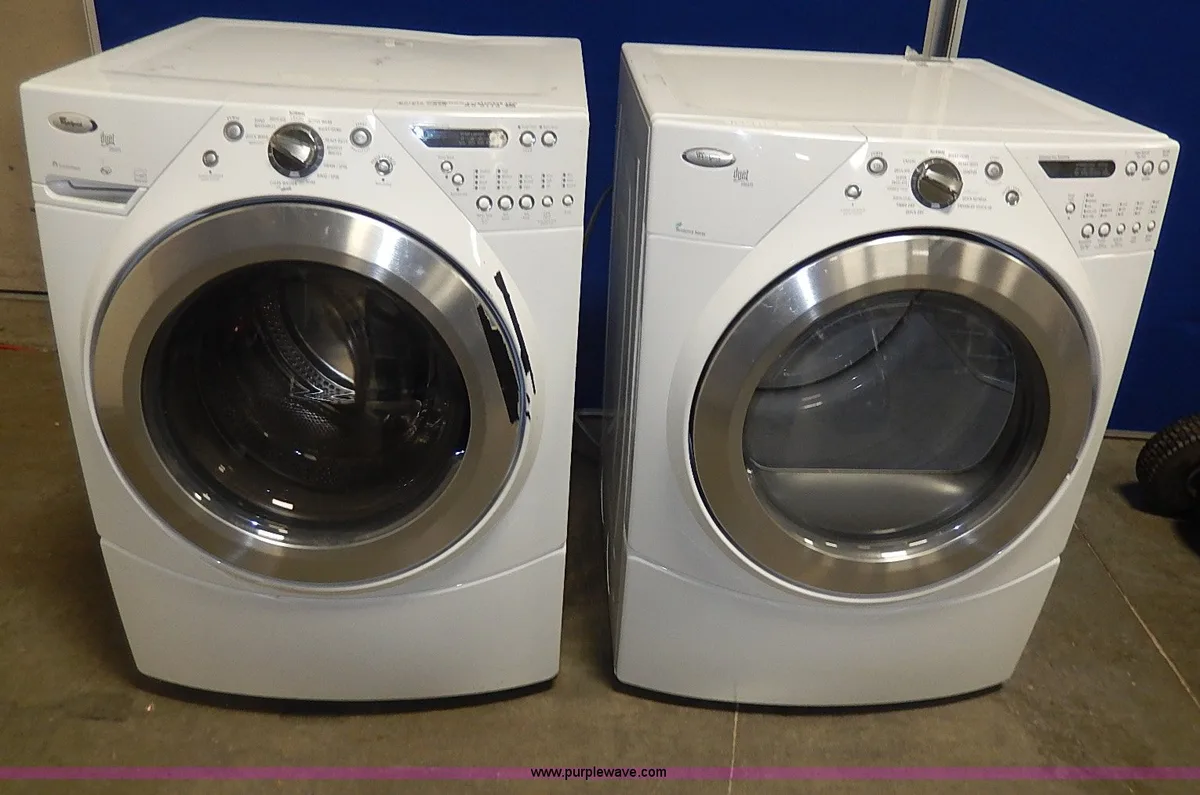 Whirlpool Duet Steam Washer Troubleshooting