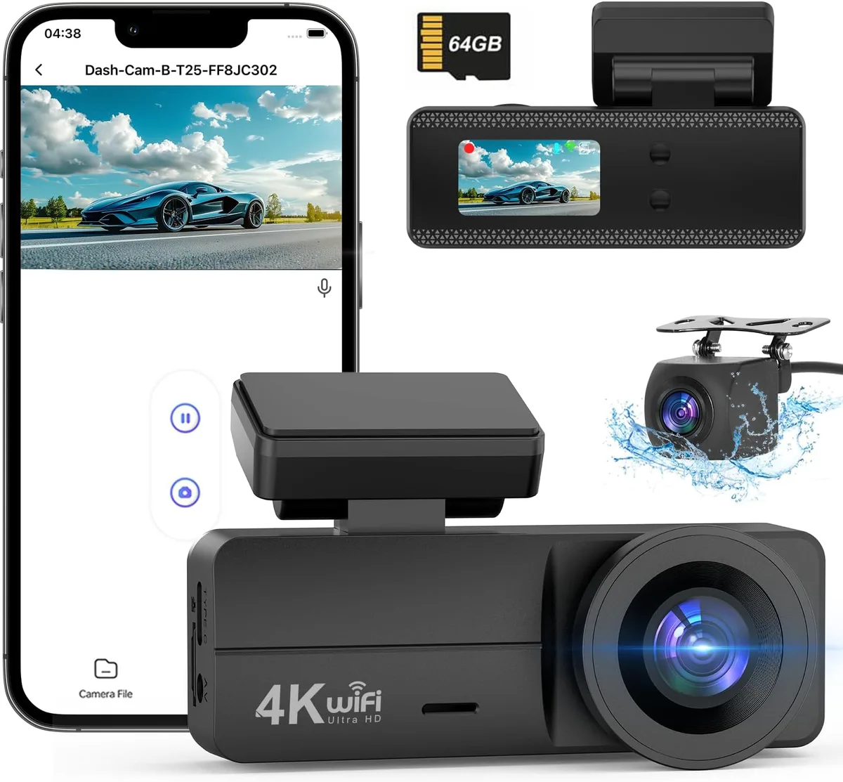 WiFi connection dashcam app