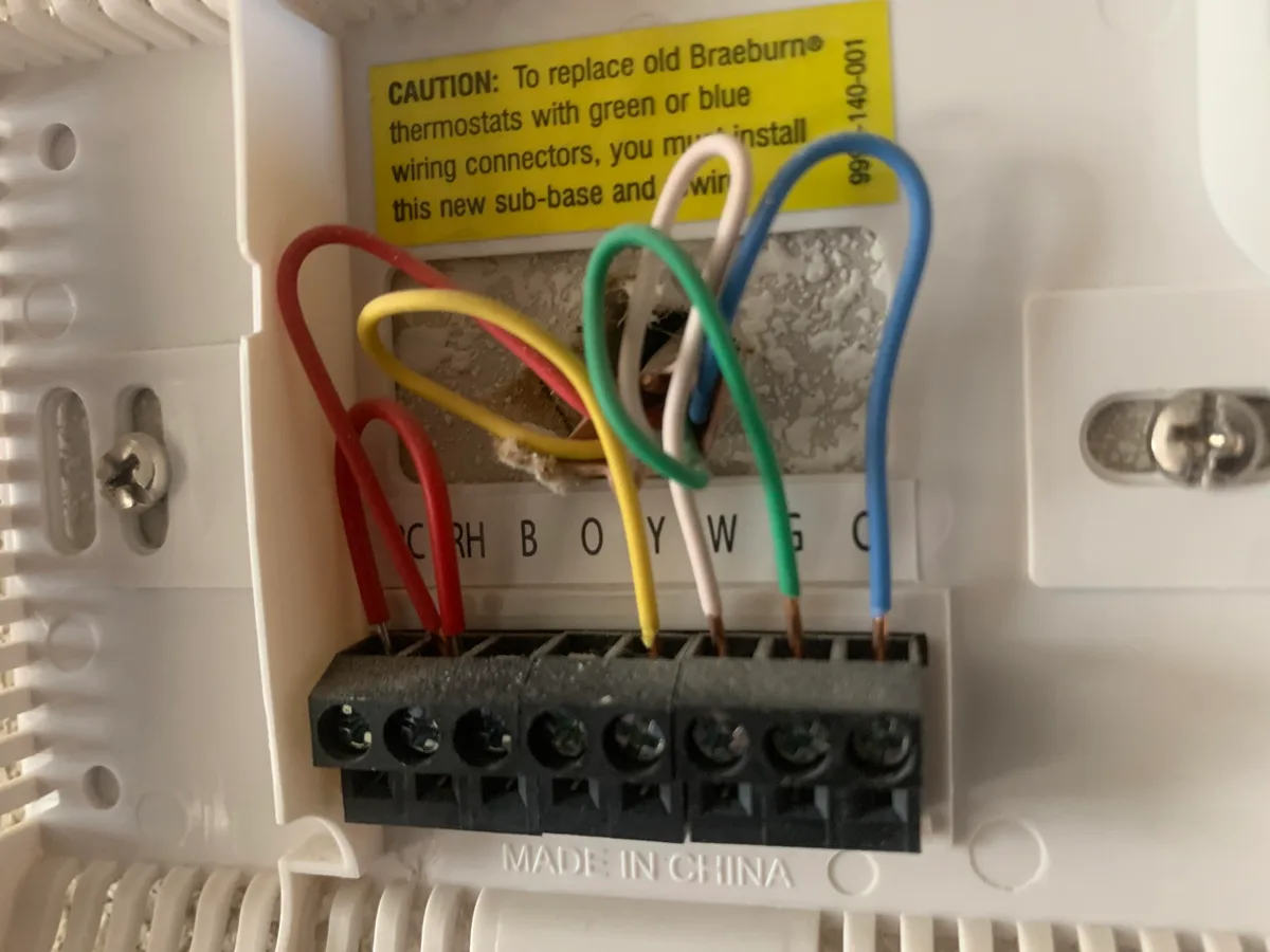 Wiring terminal labels